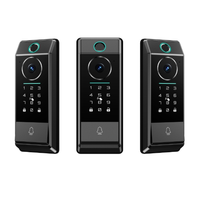 Serrure connectée intelligente TTLOCK TUYA avec caméra, empreinte digitale et sonnette intégrée pour maison connectée