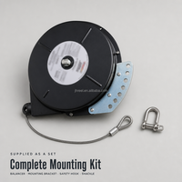 Équilibreur d'outils de qualité industrielle pour chaîne de montage automobile OEM, charge de 20 kg, câble métallique de 4,5 m, verrouillage à cliquet avec support de montage
