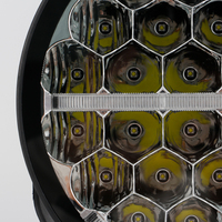 Feux de route LED de 9 pouces 150W, feux de voiture ambre, feux auxiliaires ronds pour camion 4x4