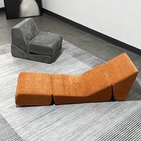 Canapé sectionnel pliable et réglable à 3 positions, compressé sous vide, pour salon, convertible et inclinable