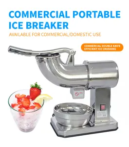 Beste Kwaliteit Gemalen Ijs Maker Making Machine Slush Machine Ice Scheerapparaat Crusher Ice Scheren Machine Voor Verkoop