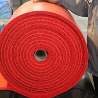 Tapis de porte extérieur antidérapant en PVC Noodles Loop avec polices et motifs personnalisés Tapis de sol en PVC en PVC