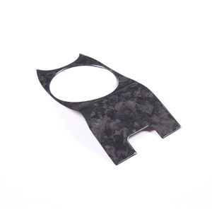 Para 2019-2022 <span class=keywords><strong>McLaren</strong></span> GT carbono forjado fibra de carbono verdadera accesorios interiores de coche Control Central taza de té marco decorativo - Product Image 5