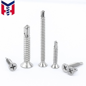 Tornillos Autoperforantes Phillips de Acero Inoxidable 304 con Cabeza Plana y Ranura Cruzada, Tamaños Personalizados DIN <span class=keywords><strong>7504P</strong></span> para Techos Metálicos - Product Image 4