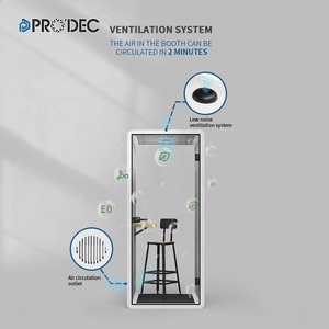 Cabina espacial <span class=keywords><strong>soundpeats</strong></span> cabina de oficina interior cabina de reunión de <span class=keywords><strong>4</strong></span> asientos cabinas silenciosas - Product Image 5