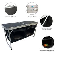 Table de pique-nique pliante portable pour le camping en plein air, vente en gros