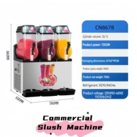 Machine à slush commerciale, équipement de fabrication de boissons glacées sur mesure pour restaurant, café, hôtel, fabrication OEM