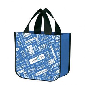 Sacs de shopping réutilisables écologiques en non-tissé avec logo personnalisé, grand format, coins arrondis, sac fourre-tout en non-tissé - Product Image 3