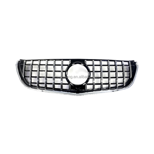 Merced/es-Ben/Z W447 V- CLASS VITO 2016-2019 Rejilla de barra delantera cromada ABS mejorada Estilo vertical Kit de carrocería Rejilla - Product Image 1