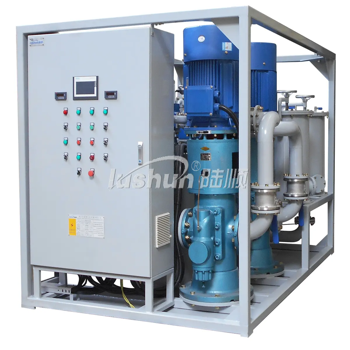 CE Certified GCC Vacuum Engine Oil Hydraulic Oil Flushing Machine