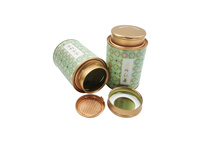 Ensembles de boîtes d'emballage de thé cadeau design impression de logo personnalisé tubes en papier café thé boîtes de conserve en papier