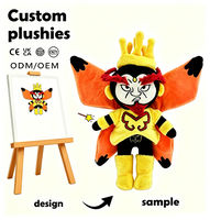Fabricant de poupées en peluche personnalisées en forme humaine, amusantes et faites à la main, pour le soutien émotionnel, et de créations d'animaux en peluche sur mesure