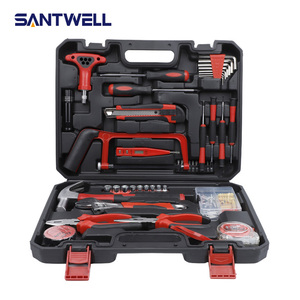 109-Piece OEM Hand <b>Tool</b> Set with Steel & Plastic Toolbox Storage Case Socket and Socket Wrench Sets - Product Image 1