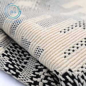 Tela Jacquard Elástica de Poliéster, Spandex y Algodón de Buena Calidad para Ropa - Product Image 3