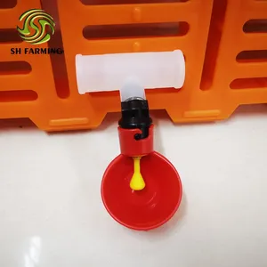 Chicken Drinker Cups Automatic Plastic Poultry Waterer for Poultry Farm