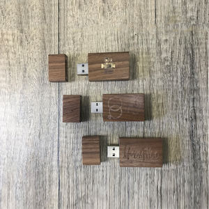 OEM Logo personalizzato in legno noce <span class=keywords><strong>USB</strong></span> Stick 2GB 4GB 8GB 16GB <span class=keywords><strong>USB</strong></span> <span class=keywords><strong>USB</strong></span> chiavetta regalo in legno per matrimonio <span class=keywords><strong>USB</strong></span> interfaccia 2.0 nuovo prodotto - Product Image 3