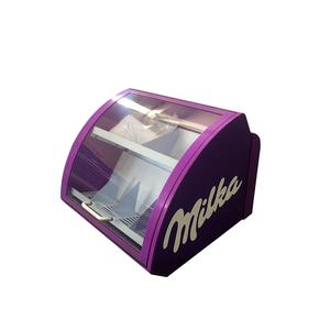 Meisda SC15 15L <strong>Table</strong> <strong>Top</strong> <strong>Small</strong> Single Glass Door Mini Chocolate Display <strong>Fridge</strong> - Product Image 2