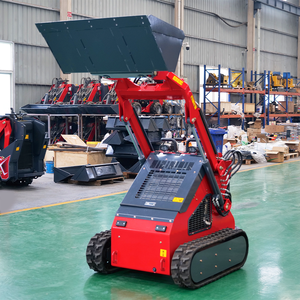 Fonte di vendita calda della fabbrica <span class=keywords><strong>Mini</strong></span> Skid Steer Loader, piccolo, flessibile, durevole, macchine edili, carrello elevatore, uso agricolo - Product Image 1