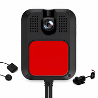 4G LTE BeiDou GPS Kendaraan Layanan Angkutan MDVR Kamera Ganda AHD 1080P Kartu TF Monitor Real-Time ADAS Penglihatan Malam Dashcam