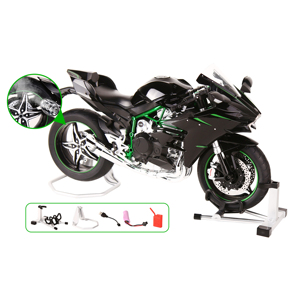 Modellino di <span class=keywords><strong>Moto</strong></span> da Corsa in Scala 1/6, Superbike in Metallo Pressofuso, Simulazione Dettagliata, Regalo Premium da Collezione per Appassionati Adulti - Product Image 1