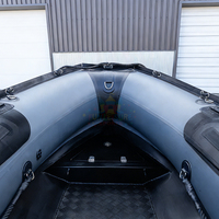 Bateau pneumatique gonflable jaune, yacht en PVC Hypalon, bateau de pêche gonflable, plancher à pont pneumatique, bateau gonflable portable rapide, kayak