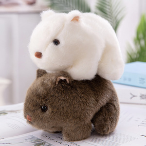 <b>Cute</b> Hamster Little Mouse Plush <b>Doll</b> Soft Stuffed Animal Toy Charming Kids Present Wholesale For Claw Machine Prize Bulk Supply - Product Image 2