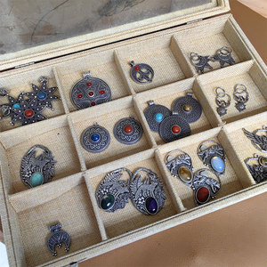 สร้อยคอผู้หญิงแบบนอร์สสลาฟิก ลูนูลา, เครื่องประดับไวกิ้งสำหรับผู้หญิง โมราเวีย, ลูนิตซา, สลาฟ, ไวกิ้ง, จี้ - Product Image 6