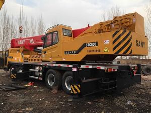 Grue mobile hydraulique Sany d'occasion de 50 tonnes à bas prix, homologuée EPA et offrant des performances de levage stables, à vendre - Product Image 3