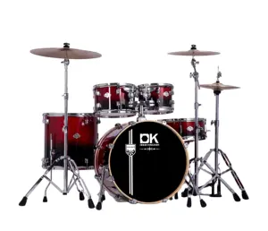 DK-tambores de instrumentos musicales, tambor de madera de abedul lacado profesional, hechos en China