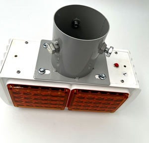 Feu stroboscopique solaire <span class=keywords><strong>double</strong></span> face ambre pour la circulation Feu d'avertissement solaire pour la circulation Led - Product Image 5