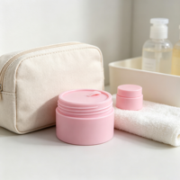Boîtes en plastique rondes de 5 ml, 15 ml, 50 ml, vides, en PP, pour crème, soin de la peau, crème pour le visage, cosmétiques, flacons séparés pour les voyages