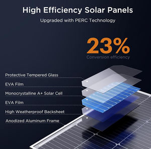 Caméra PTZ extérieure 8MP avec zoom optique 20X, 4K, 4G, avec panneau solaire 80W, batterie 50AH, kit de caméra solaire, fonction de vision nocturne - Product Image 4