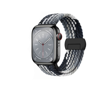 Correas de Reloj Magnéticas Universales de Nailon Trenzado Cómodas y de Diseño Win-Win, Compatibles con <span class=keywords><strong>Apple</strong></span> <span class=keywords><strong>Watch</strong></span> Serie 9 de 45 mm - Product Image 4
