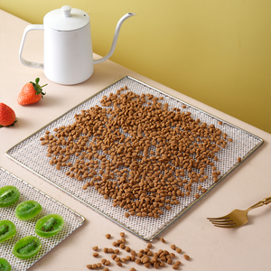 Leicht zu Reinigende Lebensmittelechte Grobgitterige Ofenfeste Hitzebeständige Obst- und Gemüse-Dehydrierungsmatte Antihaftbeschichtetes Silikon-Trockennetz - Product Image 1