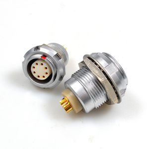 Conector Circular Hembra de Alta Calidad <span class=keywords><strong>Serie</strong></span> ECG 0B de 2-9 Pines, Tipo Push-Pull |   Grado Médico Confiable - Product Image 4