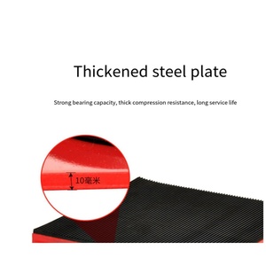 Carretilla elevadora de palets con plataforma metálica de acero, carrito plegable, contenedor rodante, herramientas de elevación de tanques rotatorios para manipulación de tanques pequeños, combinación X+Y - Product Image 5