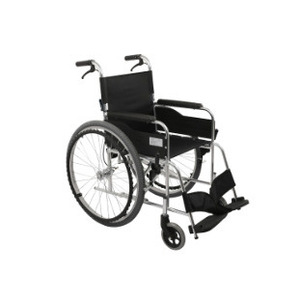 Fauteuil roulant médical manuel Keling KL-C04L avec repose-pieds relevable, dossier pliable, accoudoirs stables, pour usage médical et massage - Product Image 5