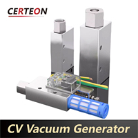 Pompe à vide pneumatique haut débit avec ventouse pour automatisation CV10 CV25 Générateur de vide
