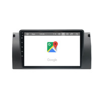 Autoradio multimédia android, 2 din, Carplay, GPS, lecteur DVD, pour voiture BMW série 5, E39, X5, E53