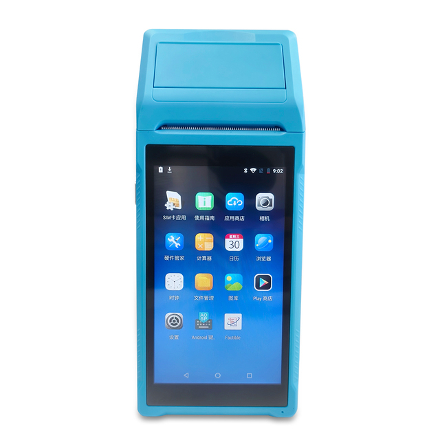 ERYIN Android 8.1 Terminal Pos Machine Built-in Thermal Receipt Printer and Camera for Scan Pda
