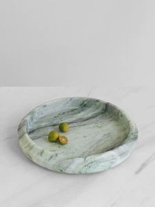 Stekocc nampan piring buah marmer gaya Skandinavia untuk kamar mandi dan ruang tamu dekorasi untuk peralatan makan dan penerimaan penyimpanan - Product Image 2