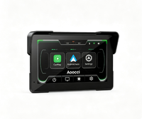 AOOCCI C7 Écran de navigation GPS pour moto de 7 pouces avec CarPlay sans fil