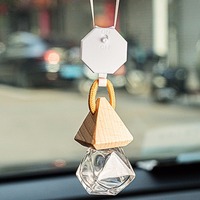 Offre Spéciale – Bouteilles en Verre Vides de 8 ml pour Parfum de Voiture avec Logo Personnalisé – Diffuseur Suspendu pour Voiture
