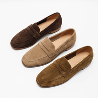 Mocassins Penny pour femmes à talons bas, tendance mode, légers, confortables, souples, respirants, 3 cm, printemps, été, automne