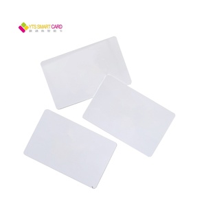 ซัพพลายเออร์จีน YTS บัตรสมาร์ทการ์ด NFC RFID คุณภาพสูง บัตรพลาสติก PVC สีขาวเปล่า - Product Image 2