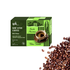 El mejor precio Khe Sanh Café instantáneo Rico Aroma Variedad de sabores Quema grasa Café instantáneo Bajo mantenimiento Fábrica de suministros de Vietnam - Product Image 1