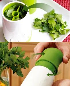 เครื่องครัวสแตนเลสสำหรับผัก พริกไทย ผักชีฝรั่ง แบบใช้มือ - Product Image 6