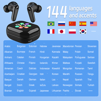 Auriculares Deportivos Inalámbricos Intrauditivos OEM al por Mayor con Traducción Multilingüe en Tiempo Real, ENC, Baja Latencia e Indicador LED