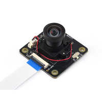 Caméra à capteur CMOS IMX477 IR-CUT 12,3MP (B), longueur focale de 2,7 mm, angle de champ de 113° pour la développement de cartes Raspberry Pi/Jetson/RDK
