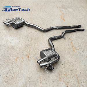 Système d'échappement cat-back à soupapes haute performance pour Mercedes-Benz W223 S400/S450 3.0T en acier inoxydable 304 - Product Image 4